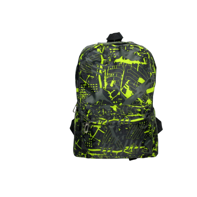 Sac à dos jaune électrique - Design numérique et tendance