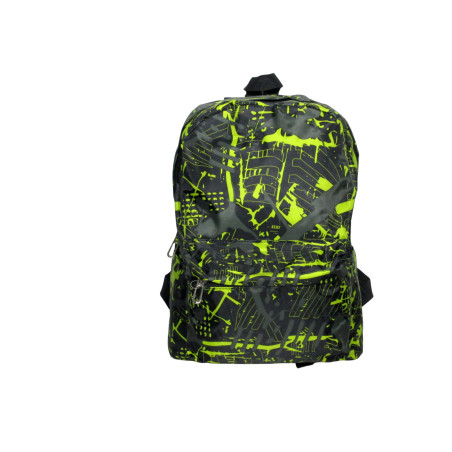 Sac à dos jaune électrique - Design numérique et tendance