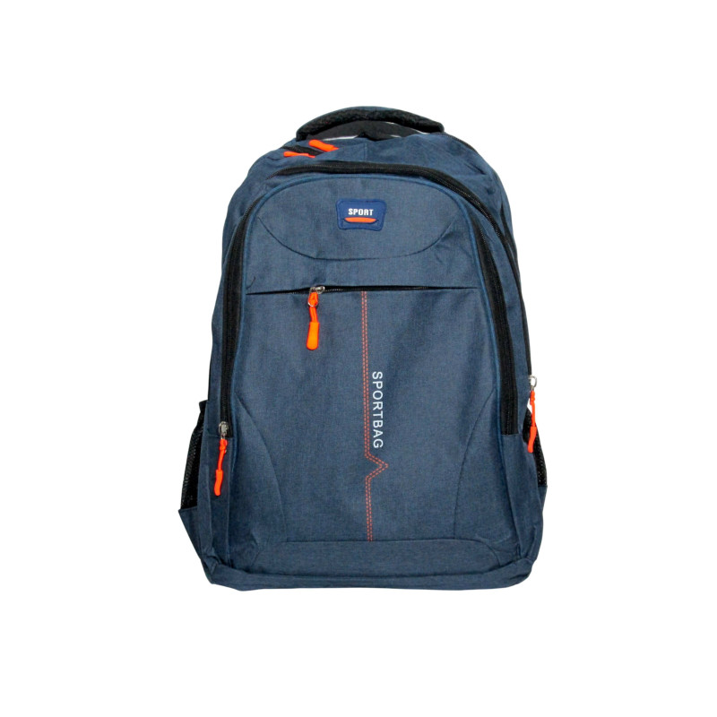Sac à Dos SPORT Bleu 46x33x14 cm – 3 Poches | MAROQUINERIE-MEAUX.COM