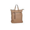 HO-LY3056-Sac à Dos ou sac à main en Simili Cuir beige-face HO-LY3056-Sac à Dos ou sac à main en Simili Cuir beige-face