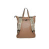 HO-LY3056-Sac à Dos ou sac à main en Simili Cuir beige-dos HO-LY3056-Sac à Dos ou sac à main en Simili Cuir beige-dos