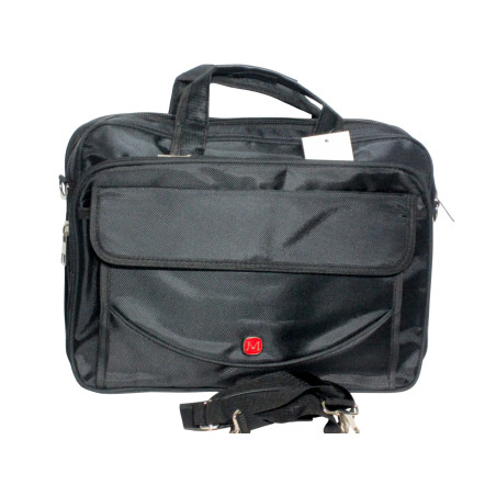 Besace PC 15" 39x28x12 cm – Bandoulière Réglable | MAROQUINERIE-MEAUX