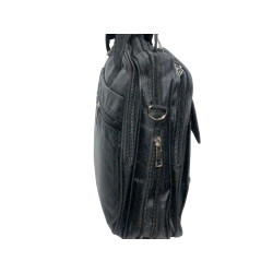 Besace PC 15" 39x28x12 cm – Bandoulière Réglable | MAROQUINERIE-MEAUX