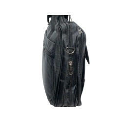 HO-516-noir-Besace/sacoche Noire (39x28x12 cm)– Élégance et Praticité au Quotidien-cote