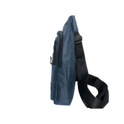 HO-N504-bleu-Sacoche Poitrine bleu – Pratique et Sécurisée pour vos Déplacements-cote