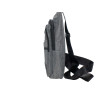 Sacoche Poitrine gris 17x31x8 cm – Bandoulière Réglable