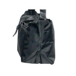 HO-1628-Noir-Pochette Femme en Toile Synthétique noire – Élégance et Praticité au Quotidien-cote
