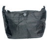 Pochette noire Femme 18x17x11 cm – Bandoulière Réglable