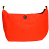 Pochette orange Femme 18x17x11 cm – Bandoulière Réglable