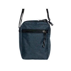 HO-1989-bleu marine-Petite Pochette en Toile Synthétique kaki – Légère et Pratique au Quotidien-dos