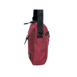 Pochette rouge 13.5x17.5x5 cm – Bandoulière Réglable