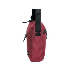 HO-1989-rouge-Petite Pochette en Toile Synthétique rouge – Légère et Pratique au Quotidien-cote