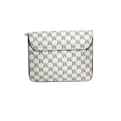 Sac à main beige motif M – Élégance et praticité