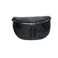Sac banane noir + porte-monnaie – Tendance et pratique