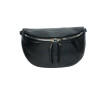 Petit sac banane Crossbag noir+ porte-monnaie – Style et praticité-face Petit sac banane Crossbag noir+ porte-monnaie – Style et praticité-face