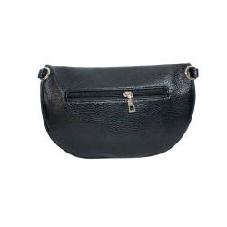 Petit sac banane Crossbag noir+ porte-monnaie – Style et praticité-dos