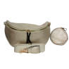 Petit sac banane Crossbag or + porte-monnaie – Style et praticité-face