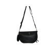 Grand sac banane Crossbag noir–face-2