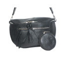 Grand sac banane Crossbag  noir– Élégance et fonctionnalité