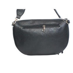 Grand sac banane Crossbag noir–dos