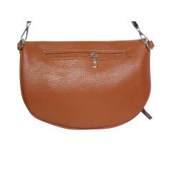 Grand sac banane marron + porte-monnaie – dos