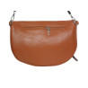 Grand sac banane marron + porte-monnaie – dos Grand sac banane marron + porte-monnaie – dos