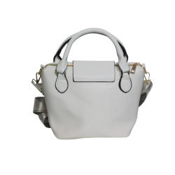 Sac à main blanc moderne – dos