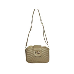 Sac bandoulière beige tendance – 3 compartiments sécurisés