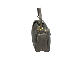 Sac bandoulière marron tendance – 3 compartiments sécurisés