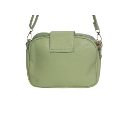 Sac bandoulière vert tendance – 3 compartiments sécurisés