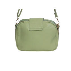Sac à main bandoulière vert tendance –dos