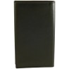 Porte chéquier de marque SPIRIT noir en cuir vachette