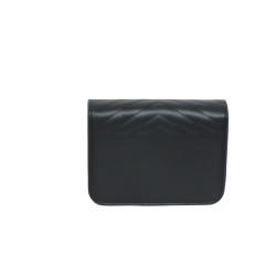 Sac pochette noir - large bandoulière – dos