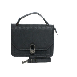 Pochette sac à main noir tendance – Élégant et rigide
