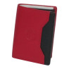 Porte-carte cuir rouge multi-couleur – 10 cartes + billets