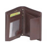 Portefeuille marron RFID Cheval G.Z – Anti-piratage cuir vachette