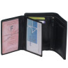Portefeuille noir RFID Cheval G.Z – Anti-piratage cuir vachette