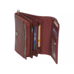 Porte-monnaie marron RFID Junior Cheval G.Z – Anti-piratage cuir