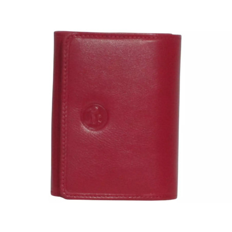 Porte-monnaie rouge RFID Junior Cheval G.Z – Anti-piratage cuir
