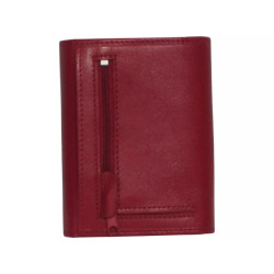 Porte-monnaie rouge RFID Junior Cheval G.Z – Anti-piratage cuir