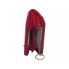 Petit porte-monnaie rouge RFID Cheval G.Z – Cuir vachette