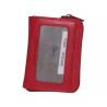 Petit porte-monnaie rouge RFID Cheval G.Z – Cuir vachette