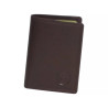 Porte-carte marron RFID Cheval GZ – 9 cartes cuir vachette
