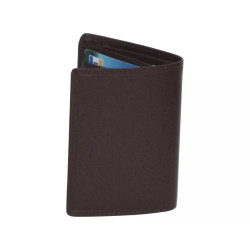 Porte-carte marron RFID Cheval GZ – 9 cartes cuir vachette