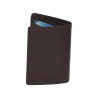 Porte-carte marron RFID Cheval GZ – 9 cartes cuir vachette