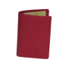 Porte-carte rouge RFID Cheval GZ – 9 cartes cuir vachette