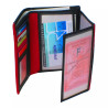 Portefeuille CHEVAL G-Z cuir vachette noir – 12 cartes