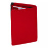 Porte-carte cuir rouge multi-couleur – 10 cartes + billets
