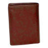 Portefeuille marron RFID Cheval G.Z en cuir vachette – dos Portefeuille marron RFID Cheval G.Z en cuir vachette – dos