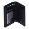 Portefeuille noir RFID Cheval G.Z – Anti-piratage cuir vachette